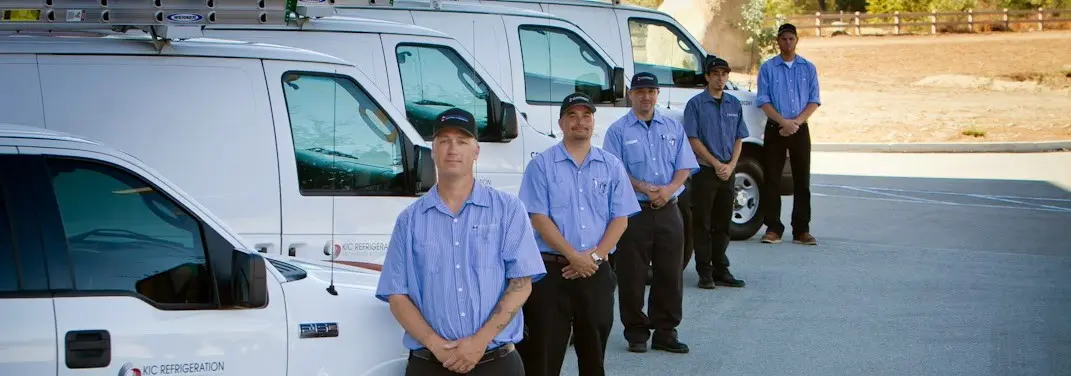 KIC Refrigeration crew ready for Mini Split Repair jobs across Chesapeake